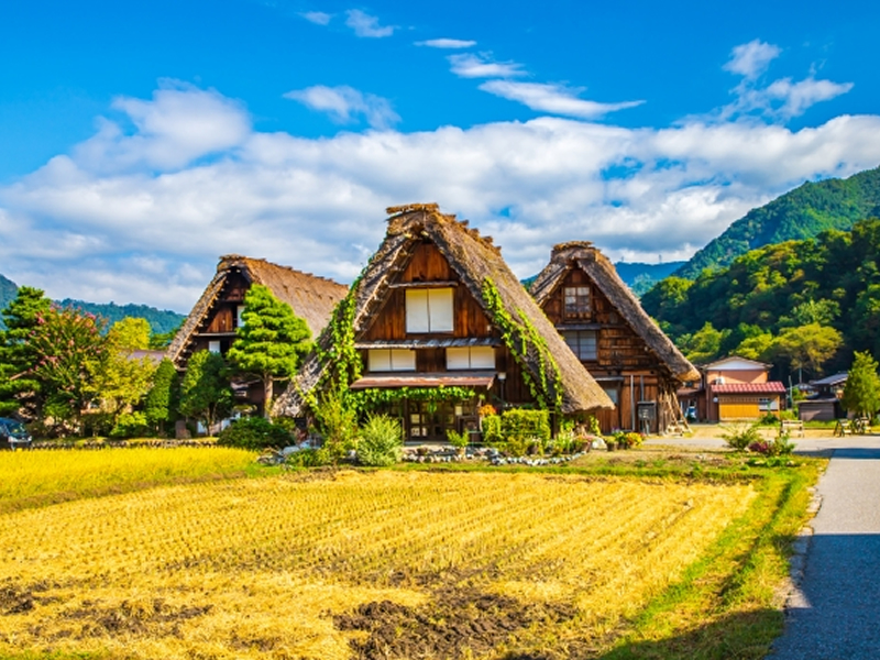 白川郷の画像